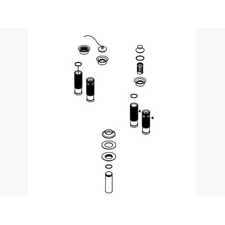 Kohler Tube Drain With Overflow 1035613-BV